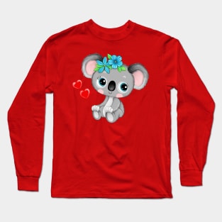 Koala Love Long Sleeve T-Shirt